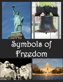 Preview of United States Symbols of Freedom Webquest Digital
