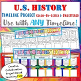United States - U.S. History - Timeline Projects - Color-b