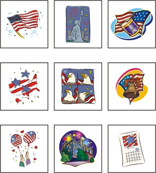 Preview of United States (U.S.A.) Matching Games eBook