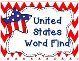 United States Word Find