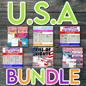 Preview of United States Worksheets & Activities
