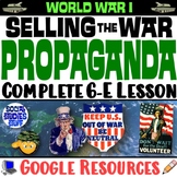 United States in WWI 6-E Lesson | Investigate WW1 Propagan