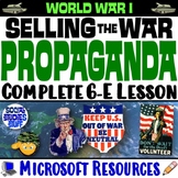 United States in WWI 6E Lesson | Investigate WW1 Propagand
