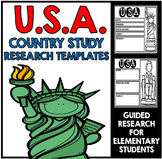 United States of America Country Study Research Project Templates