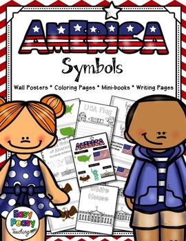 Preview of United States of America Symbols Notebook