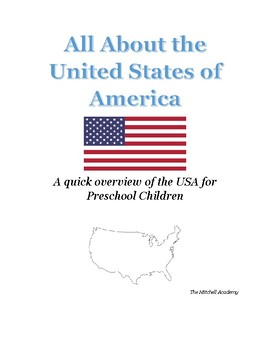 Preview of United States of America for Preschoolers