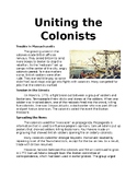 Uniting the Colonists