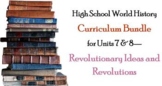 Units 7-8 Curriculum Bundle for World History (Enlightenme