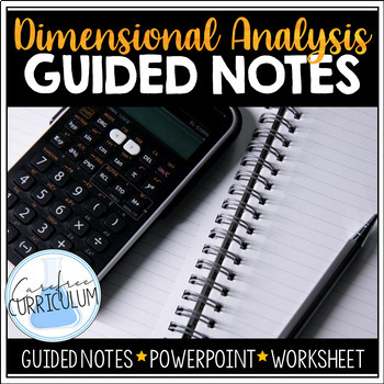 Preview of Units and Dimensional Analysis Guided Notes and PowerPoint