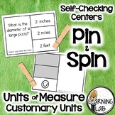 Units of Measurement (Customary Units) - Self-Checking Mat