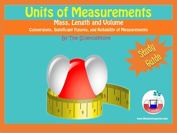Preview of Units of Measurements - Study Guide for Chemistry Students
