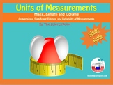 Units of Measurements - Study Guide for Chemistry Students