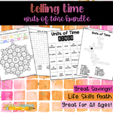 Telling Time: Units of Time Bundle