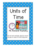 Units of Time Mini Flipbook