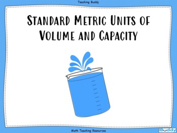 Preview of Standard Metric Units of Volume and Capacity