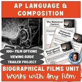 AP Language Universal Biographical Film Unit - Movie List, Viewing Guide, Cinema