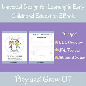 Preview of Universal Design for Learning in Early Childhood Education