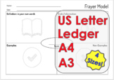 Universal Frayer Model for Student-led Inquiry (4 Paper Si