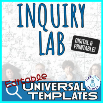 Preview of Universal Lab Report Template + Grading Rubric | NGSS Format | Editable