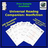 Universal Reading Companion: Nonfiction #1-5