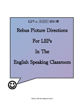 Preview of Rebus Picture Symbols for ELLs and LEPs