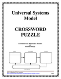 Universal Systems Model for Technology : Crossword Puzzle