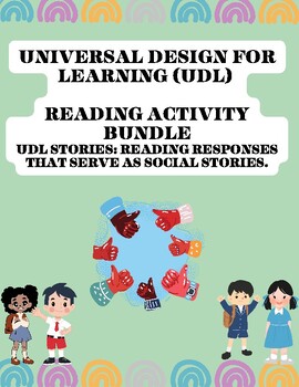 Preview of Universal design for learning (UDL)   Reading Response Activity Bundle