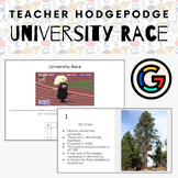University Race: The Fast-Track University Guessing Game