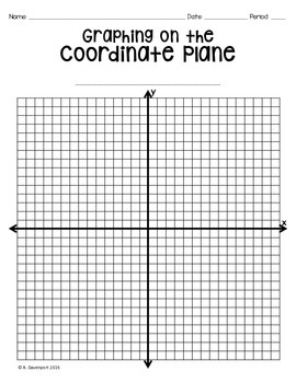 University of Florida Gators (Coordinate Graphing Activity)