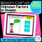 Unknown Factors in Division BOOM™ Cards 3.OA.6