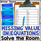 Unknown Number in Multiplication & Division Equations - So