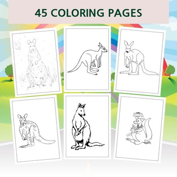 Unleash Creativity: Explore Printable Kangaroo Coloring Pages for Kids