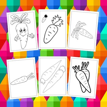 Unleash Creativity: Printable Carrots Coloring Pages Collection for ...