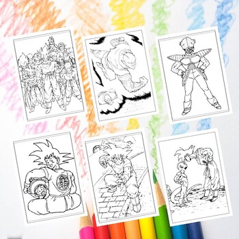 Dragon Ball Z Coloring Pages: Unleash Your Creativity