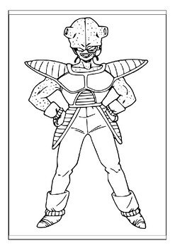 Dragon Ball Z Coloring Pages: Unleash Your Creativity