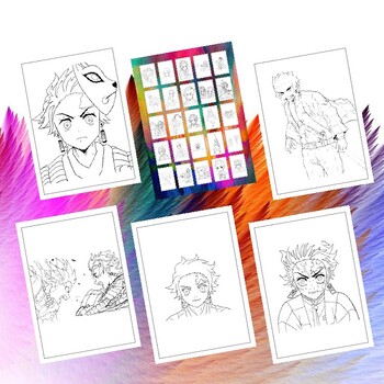 Cute Tanjiro Kamado Demon Slayer Coloring Pages Printable  Manga coloring  book, Anime character drawing, Anime sketch
