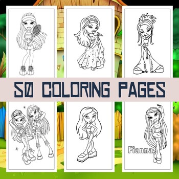 Bratz coloring pages to download - The Bratz Kids Coloring Pages