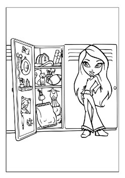 Unleash Creativity with Bratz Printable Coloring Pages for Kids: Download  Now!