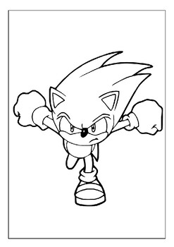  Innovative Designs Sonic the Hedgehog Kids Coloring