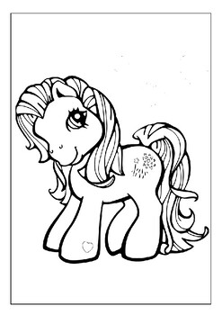 my little pony friendship is magic coloring pages young rarity