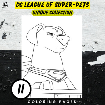 superdog coloring pages