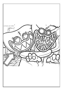 Unleash Your Imagination: Printable Poppy Playtime Coloring Pages Download