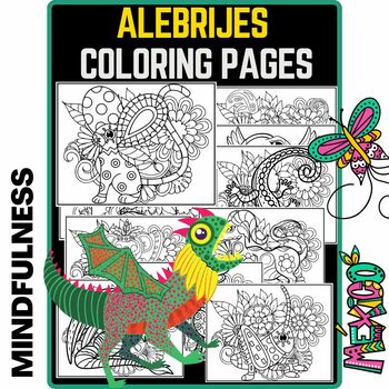 Preview of Unleash Your Inner Artist with Alebrijes Coloring Pages