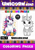 Unleash Your Inner Artist with Unicorn Coloring Sheet Vol 5!