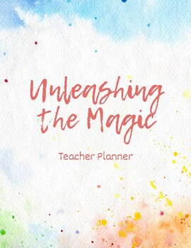 Preview of Unleashing the Magic Teacher Planner and Classroom Management Guide