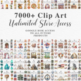 Unlimited Store Access to My Disk 7000 PNG Clipart Scrapbook