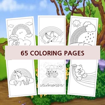 Take a Journey through the Rainbow with Our Baby Unicorn Coloring Sheets,  90 P