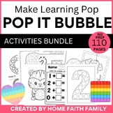Unlock Learning Fun with The Pop It Bubble Activities Bundle