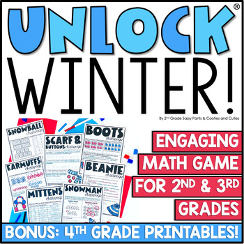 Preview of Unlock Winter | Digital Math Game