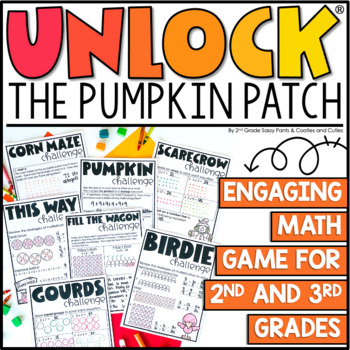 Preview of Unlock the Pumpkin Patch | Fall Challenges | Math Game